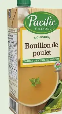 Avril PACIFIC FOODS bouillon de poulet bio offer
