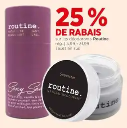 Avril Déodorants Routine offer