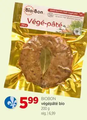 Avril Végépâté bio offer