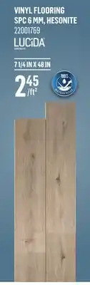 Canac Lucida Vinyl Flooring offer