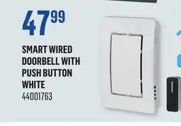 Canac Smart Wired Doorbell with Push Button White offer