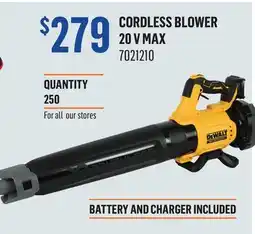 Canac Cordless Blower 20 V Max offer