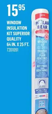 Canac Window Insulation Kit Superior Quality offer