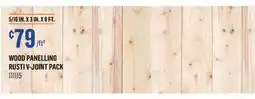 Canac Wood Panelling offer
