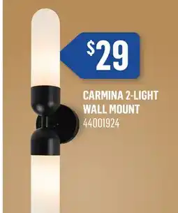 Canac Carmina 2-Light Wall Mount offer