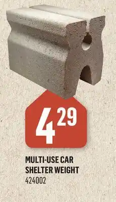 Canac Multi-Use Car Shelter Weight offer