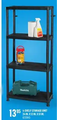 Canac 4-Shelf Storage Unit offer