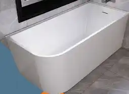 Canac Hudson Corner Bathtub 59 in x 27 3/4 in offer