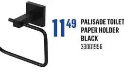 Canac Palisade Toilet Paper Holder Black offer