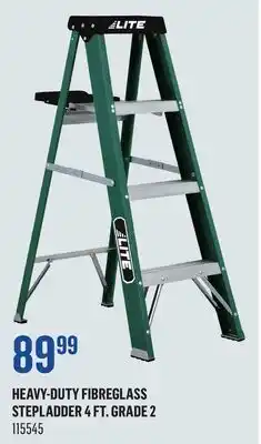 Canac Heavy-Duty Fibreglass Stepladder 4ft.Grade2 offer