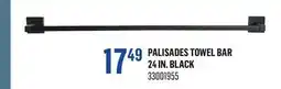 Canac PALISADES TOWEL BAR 24 IN. BLACK offer