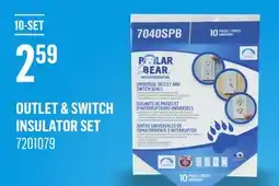 Canac Outlet & Switch Insulator Set offer