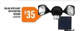 Canac Solar Spotlight with Motion Sensor offer