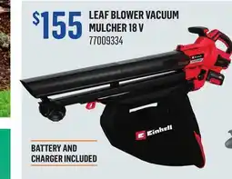 Canac LEAF BLOWER VACUUM MULCHER 18 V offer