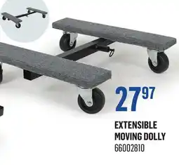 Canac Extensible Moving Dolly offer