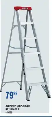 Canac Aluminum Stepladder 6ft.Grade3 offer