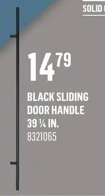 Canac Black Sliding Door Handle 39 1/4 in offer