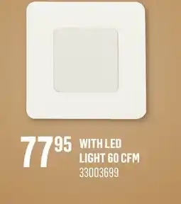 Canac WITH LED LIGHT 60 CFM offer