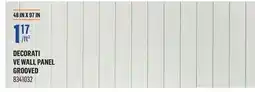 Canac DECORATI VE WALL PANEL GROOVED offer