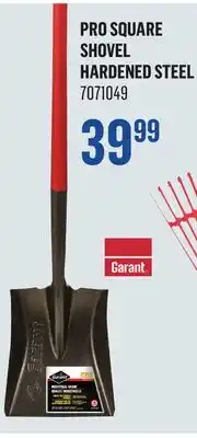 Canac PRO SQUARE SHOVEL HARDENED STEEL offer