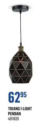 Canac Triang 1-Light Pendan offer
