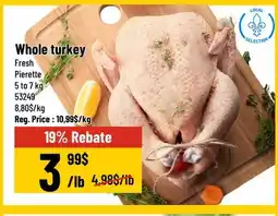 Mayrand Turkey offer