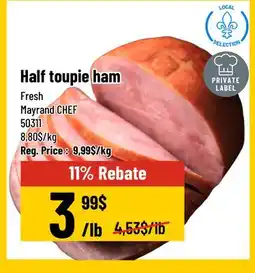 Mayrand 1/2 Smoked Toupie Style Ham offer