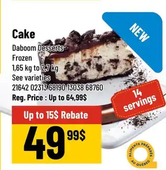 Mayrand Cake offer