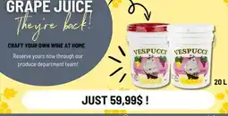 Mayrand VESPUCCI GRAPE JUICE offer