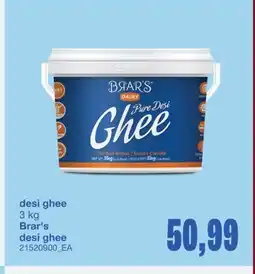 Wholesale Club DESI GHEE BRAR'S, 3 KG offer