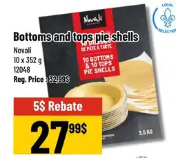 Mayrand 9 Bottom and Top Pie Shells Novali offer