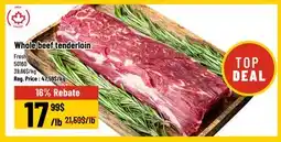 Mayrand Whole Filet Mignon Tenderloin Beef offer