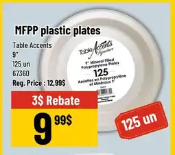 Mayrand Table Accents Polypro Plastic Plate 9 offer