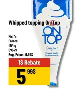Mayrand Rich's Frozen offer