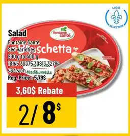 Mayrand Salad Fontaine Santé offer