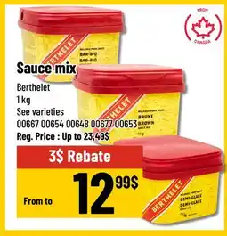 Mayrand Berthelet Sauce mix offer