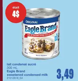 Wholesale Club LAIT CONDENSÉ SUCRÉ EAGLE BRAND, 300 ML offer