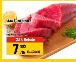 Mayrand AAA Tuna steaks offer