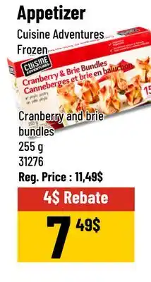 Mayrand Cranberry and Brie Bundles 255 g offer