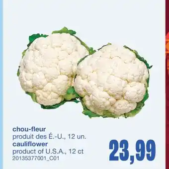 Wholesale Club CHOU-FLEUR, 12 UN offer