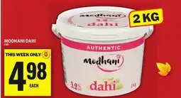 Food Basics MODHANI DAHI offer
