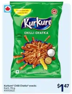 Walmart Kurkure Chilli Chatka snacks offer