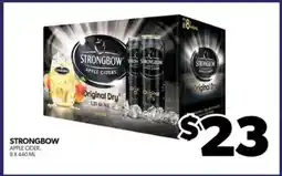 Real Canadian Liquorstore Strongbow Apple Cider offer