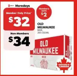 Real Canadian Liquorstore OLD MILWAUKEE offer