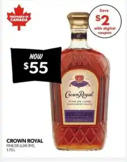 Real Canadian Liquorstore Crown Royal offer