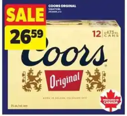 Real Canadian Superstore Coors Original offer