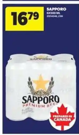 Real Canadian Superstore Sapporo Premium Beer offer