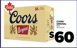 Real Canadian Liquorstore Coors Original offer