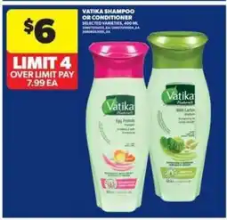 Real Canadian Superstore Vatika Shampoo or Conditioner offer