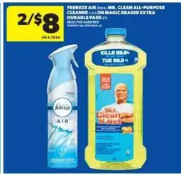 Real Canadian Superstore Febreze Air or Mr. Clean All-Purpose Cleaner offer